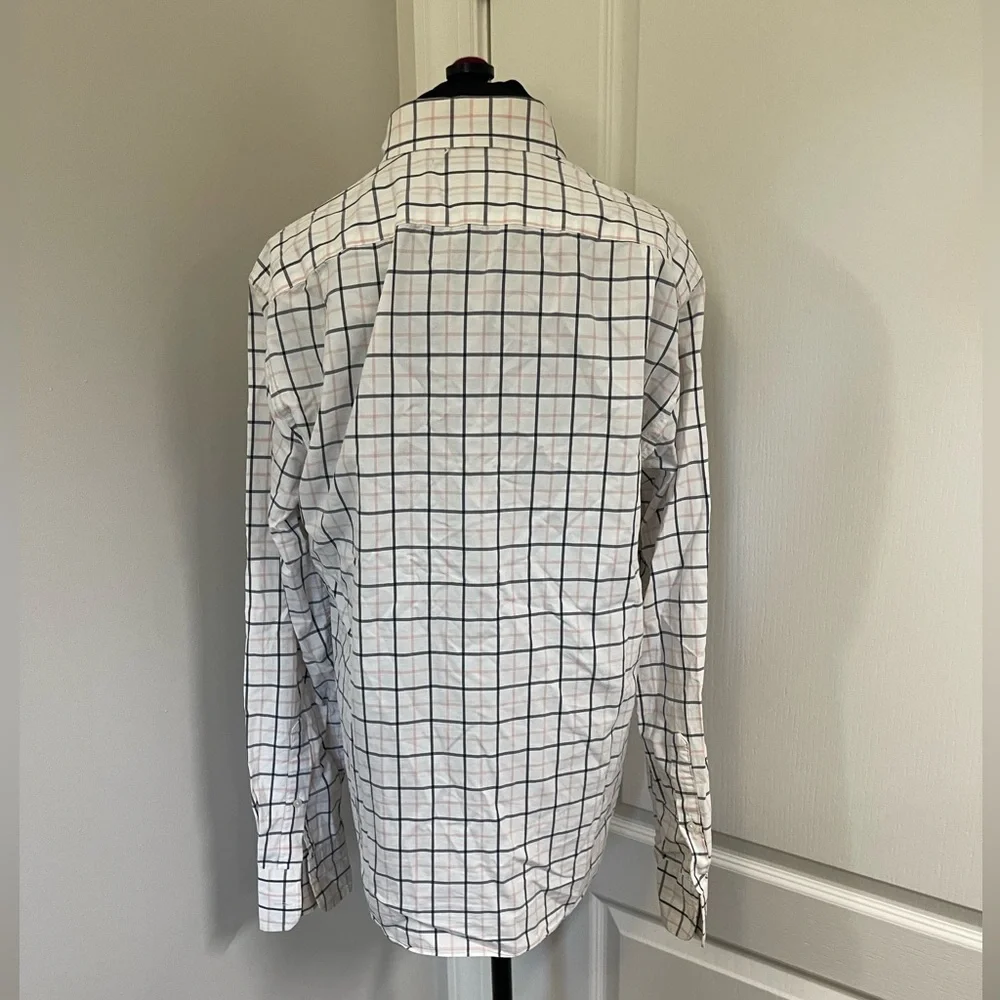 J.Crew Men's Slim Fit Plaid Button-Up Shirt Multicolor Size M. (sku#272)